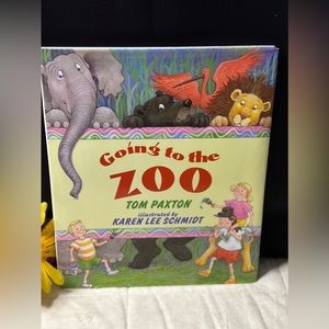 📚New “Going to the Zoo” by Tom Paxton (1996, Hardcover Book)📚